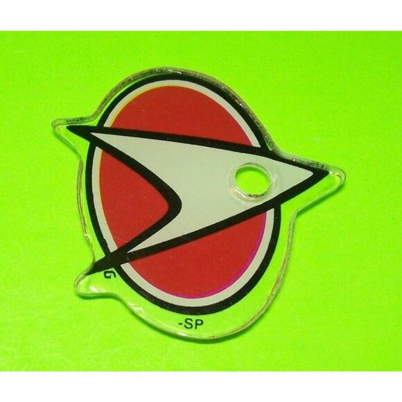 Star Trek The Next Generation Pinball Keychain Original Plastic Promo - Picture 1 of 4